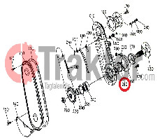 ZAPPATRICE GUARNIZIONE ORIGINAL KUBOTA 79153-32320 79153-32321
