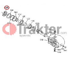 ZAPPATRICE GUARNIZIONE BOBINA ORIGINAL KUBOTA 09503-58011