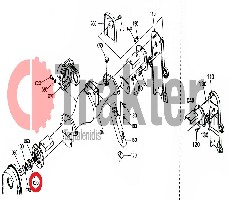 BODENFRÄSE WELLENDICHTRING ROLLENKETTE WELLE OBEN 09230-40626 OEM 09230-35626 OEM