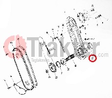 ZAPPATRICE GUARNIZIONE LATO CATENA 79153-32320 OEM