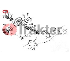 ZAPPATRICE GUARNIZIONE PTO