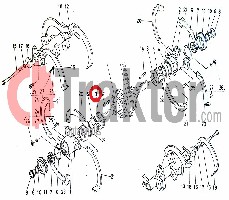 ZAPPATRICE SCATOLA GUARNIZIONE ORIGINAL KUBOTA 63764-36200