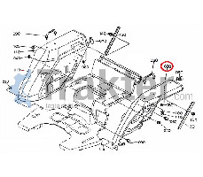 FENDER LEFT ORIGINAL KUBOTA 34050-47016
