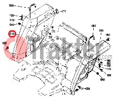 PARAFANGO DESTRO DI SECONDA MANO