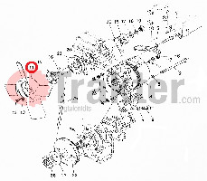 FAN ORIGINAL KUBOTA 15221-74110 15221-74112