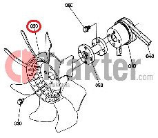 FAN RADIATOR 34550-16210 OEM