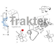 LÜFTERFLÜGEL ORIGINAL ISEKI 5650-040-935-00