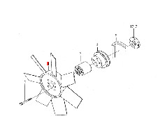ΦΤΕΡΩΤΗ ΨΥΓΕΙΟΥ ORIGINAL ISEKI 6213-660-007-00