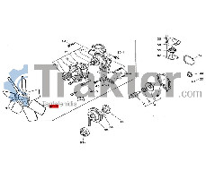 LÜFTERFLÜGEL ORIGINAL ISEKI 6213-660-297-00 6213-660-014-00