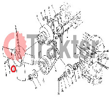 FAN RADIATOR ORIGINAL KUBOTA 15531-74110