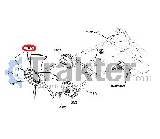 ΦΤΕΡΩΤΗ ΨΥΓΕΙΟΥ ORIGINAL KUBOTA 16231-74110 STOP NO STOCK