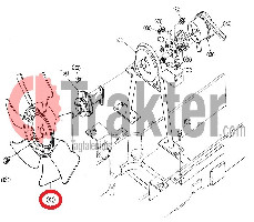 VENTOLA RADIATORE ORIGINAL KUBOTA 34030-16210