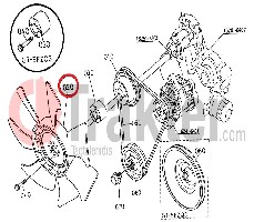VENTOLA RADIATORE ORIGINAL KUBOTA 37560-74110