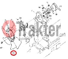VENTOLA RADIATORE ORIGINAL KUBOTA 34030-16210