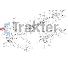 VENTOLA RADIATORE ORIGINAL KUBOTA 17367-74110