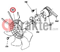 VENTOLA RADIATORE 34550-16210 OEM