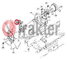 FLÜGELRAD LAGERGEHÄUSE ORIGINAL KUBOTA 34070-40300