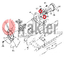 ARANDELA PLANA DE VENTILADOR KUBOTA ORIGINAL 04012-50080