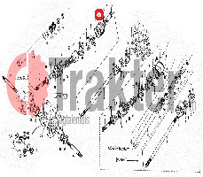 COPERCHIO ALBERO 4X4 ORIGINAL KUBOTA 66591-56360 66591-56364