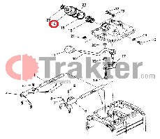 GANGWAHLHEBEL MANSCHETTE ORIGINAL KUBOTA 67111-18220