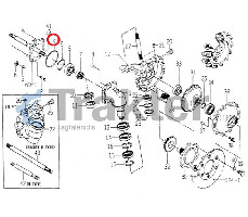 JUNTA TÓRICA DEL DIFERENCIAL DELANTERO DE DIRECCIÓN ORIGINAL ISEKI V721-103-110-00