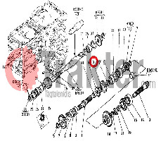 GEAR 17 AXIS MIDDLE AXIS