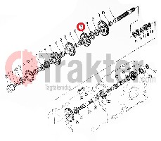 INGRANAGGIO CAMBIO MARCIA SECONDA MARCIA 42 DENTI 38240-21730 OEM