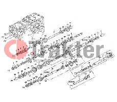 INGRANAGGIO ALBERO SECONDARIO 14D 66591-14281 OEM