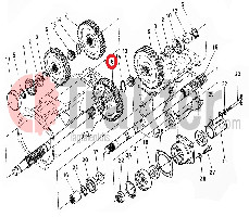 INGRANAGGIO TERZA ALBERO CAMBIO MARCIA 45 DENTI 37150-21732 OEM