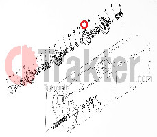 ZAHNRAD PTO-WELLE 42 ZÄHNE 38240-21730 OEM