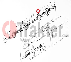 ZAHNRAD PTO-WELLE 42 ZÄHNE 38240-21730 OEM