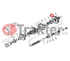 INGRANAGGIO ALBERO PTO 45 DENTI 31351-21740 h3130-21740