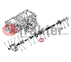 DOPPELZAHNRAD GETRIEBE 17-21 ZÄHNE 66611-14442