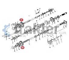INGRANAGGIO DOPPIO 52-61 DENTI DI SECONDA MANO