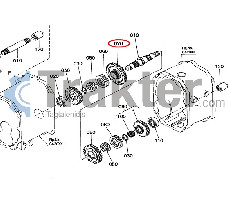 DOPPELZAHNRAD GETRIEBE 33-20 ZÄHNE ORIGINAL KUBOTA 37410-14573 37410-14570