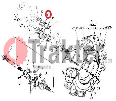 INGRANAGGIO DIFFERENZIALE ANTERIORE 12 DENTI ORIGINAL KUBOTA 66711-56950