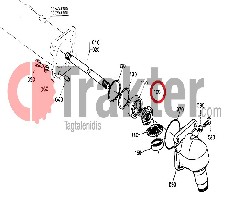 ZAHNRAD HALBWELLE RAD HINTEN 11 ZÄHNE ta040-12520 34070-12520 t0070-12520 OEM