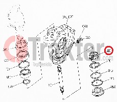 ΓΡΑΝΑΖΙ ΠΗΝΙΟΥ ΕΜΠΡΟΣ ΔΙΑΦΟΡΙΚΟΥ 12 ΔΟΝΤΙΑ 31353-43930 OEM