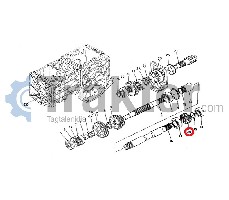 INGRANAGGIO PTO 17 DENTI 66711-14531 OEM