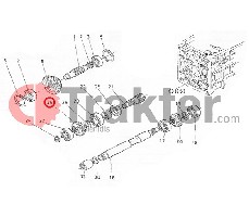 INGRANAGGIO PTO 18D 66711-14791 OEM
