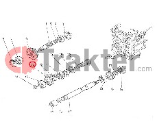 INGRANAGGIO PTO 20D 66611-14721 OEM 66611-14722 OEM