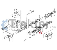 ZAHNRAD PTO 42Z ORIGINAL ISEKI 1603-322-052-00