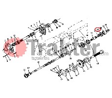 INGRANAGGIO CAMBIO 15 DENTI ORIGINAL KUBOTA 35340-25230