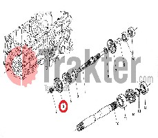 INGRANAGGIO CAMBIO PRIMO ALBERO 29 DENTI ORIGINAL KUBOTA 66704-14460