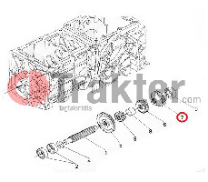 ΓΡΑΝΑΖΙ ΣΑΣΜΑΝ 2ος ΑΞΟΝΑΣ 15 ΔΟΝΤΙΑ