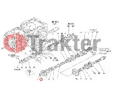 ZAHNRAD GETRIEBE 2. GETRIEBEWELLE 36 ZÄHNE 66621-14321 OEM