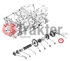 INGRANAGGIO CAMBIO ASSE 2a 15 DENTI 67211-14260 OEM