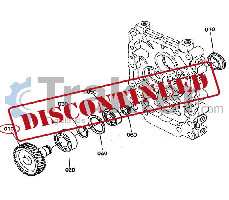 INGRANAGGIO CAMBIO 34 DENTI ORIGINAL KUBOTA 6A610-13410 6A610-13412 6A610-13413