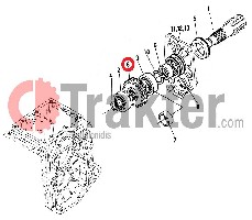 INGRANAGGIO CAMBIO PTO 17 DENTI ORIGINAL KUBOTA 66706-14790