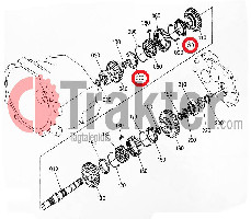 GEAR RING SYNCHRONIZER GEARBOX ORIGINAL KUBOTA 32430-67630